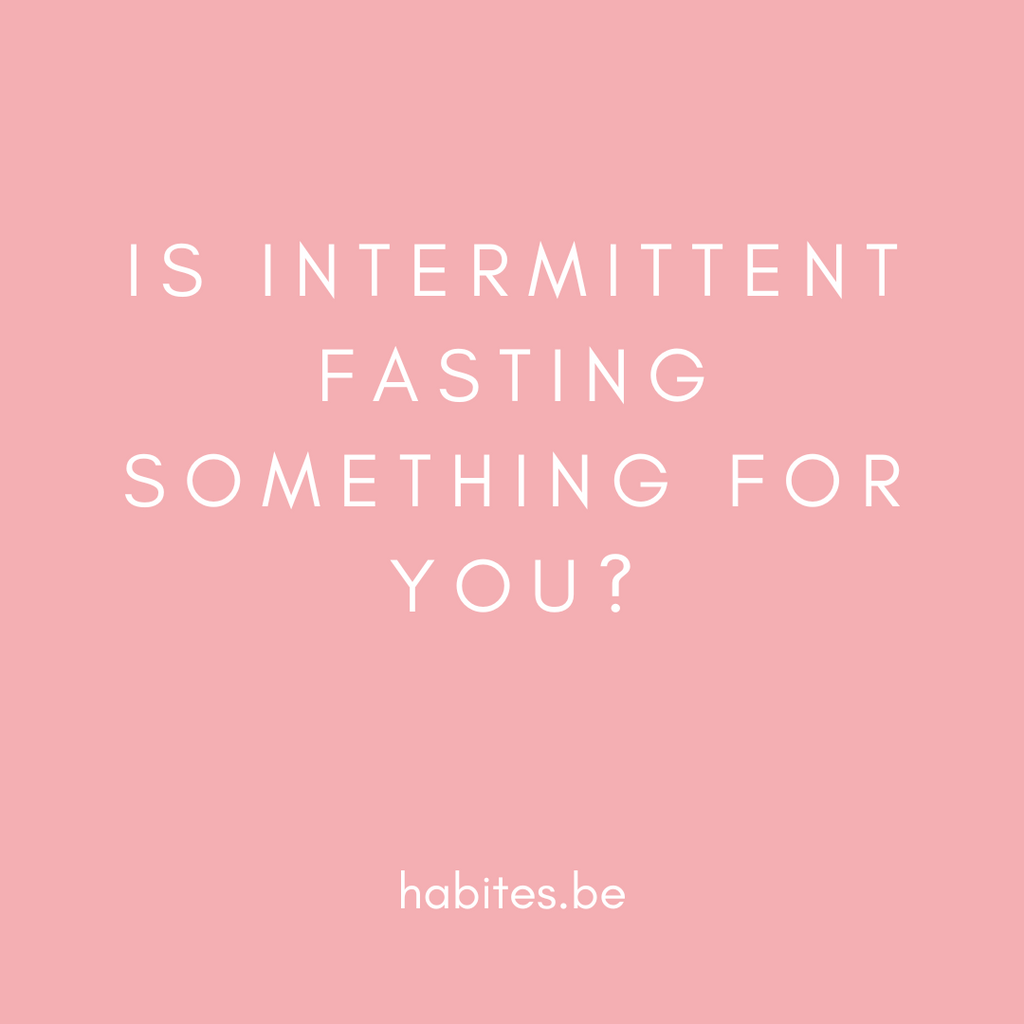 Intermittent fasting for dummies.